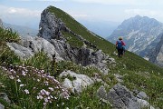 46 Anticima est di Corna Piana, Cima Fop sullo sfondo